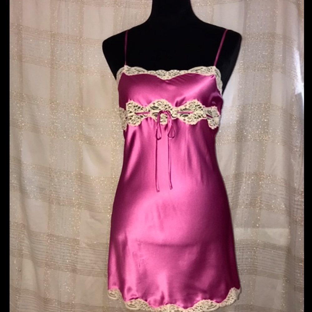 Pink Lady Vintage Victoria Secret Night Gown